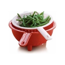 Tupparware Çift Süzgeç 2lt. Kırmızı