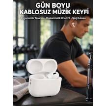 Kablosuz Gürültü Engelleyici Bluetooth Kulaklık Uzun Pil Ömrü Ve Adaptif Ses Teknolojisi Yeni Nesi