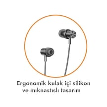 450 Saat Boyundan Askılı Bluetooth Kulaklık Ultra Uzun Pil - Enc Çift Mikrofon