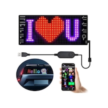 Powermaster Pm-23820 7x17cm Usbli Kayan Yazı Led Tabela