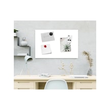 Dünya Magnet Beyaz Magnet Panosu, 50x70 Cm Dekoratif Metal Mıknatıs Pano Diğer