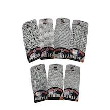 Seher Yıldızı Desenli Düğmeli Erkek Boxer 10'lu Paket