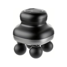 Challenger Siyah 4lü Mini Fasya Tabancası 9 Seviye Masaj Usb Destekli Taşınabilir Ergonomik Siyah