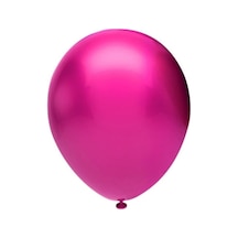 Metalik Balon 10 Adet Pembe