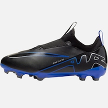 Nike Mercurial Air Zoom Vapor 15 Academy Fg/mg Çoraplı Çocuk Kramponu Siyah Siyah