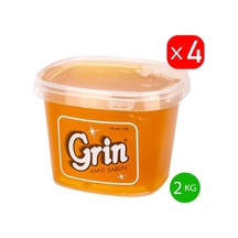 Parlatıcı Jel Arap Sabunu, 4 adet 2 KG Ayçiçek Yağlı Macun Formunda Sabun (Toplam 8 KG)