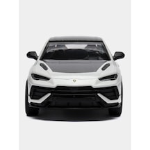 Kinsmart Lamborghini Urus Beyaz Çek Bırak 1:38 Diecast Model Araç