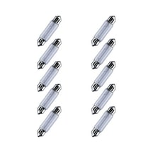 10 Adet 12V 10W Sofit Ampul 39mmX10mm