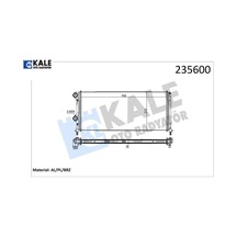 Radyatör Doblo 1.9 Jtd-1.3mtj Mek Ac Klimasız 700x305x38 1 Sıra Alb Sistem -46807378 Kale Radyatör 55174187/ 51779233