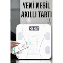 Akıllı Dijital Tartı Wifi Uyumlu Vücut Analiz Cihazı