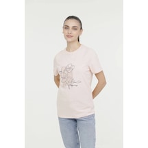 Kinetix Wl Amelia-b 11gfk301 0 Yaka Kadın Body - Acik Pembe Açık Pembe