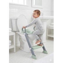 Babyjem Basamaklı Katlanır Klozet Adaptörü Soft Yeşil