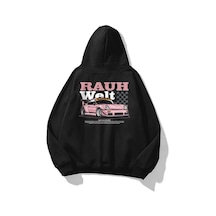 Startmore Unisex Rauh Welt Sweatshirt Siyah Siyah