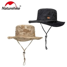 Naturehike Kamuflaj Balıkçı Şapkası-lacivert