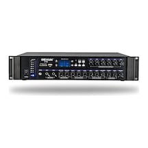 Dexun D-300 250w Usb/sd/rca/bt 2 Kanal 6 Bölgeli Trafolu Stereo Anfi
