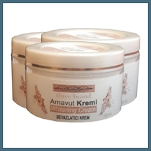 Bezos Three Brand Whitening Cream 100ml Arnavut Kremi Aklık Kremi 3 Adet Agc
