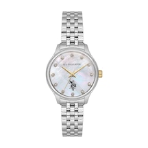 U.s Polo Assn. Uspa2071-01 Quartz Çelik Gri 30 Mm Kadın Kol Saati