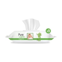 Pure Baby Organik Bambu Özlü Islak Havlu 9 90 810 Yaprak