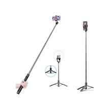 Q6 Katlanabilir Çok Fonksiyonlu Selfie Tripod Vlog Uzaktan Kumandalı 4 1 Android Apple UyumluiOs UyumluSku: Smg8690010064660