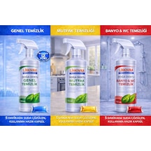 Kırmızı-sarı-mavi Kapsül 3'lü Temizlik Set 750 Ml - Bitkisel 3’lü Set