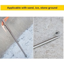 Pazly Hafif Titanyum Çadır Kazıkları - Yansıtıcı İpli, Rüzgara Dayanıklı, Çok Renkli Kamp Malzemesi Çok Renkli