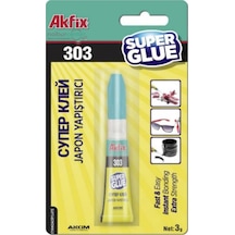 Akfix Süper Japon Yapıştırıcı 3 Gr 303