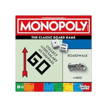Monopoly Masa Oyunu Depolama Tepsisi Ve Daha Büyük Jetonlu Klasik Oyun 8+ Yaş 2 İla 6 Oyuncu Çocuklar Ve Yetişkinler İçin Aile Oyunları Çocuk Hediyeleri