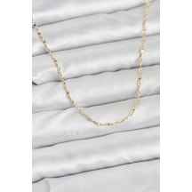 Mey İthalat Cm 14k Gold Renk Gemici Zincir Model 60 Cm Kadın Kolye 11