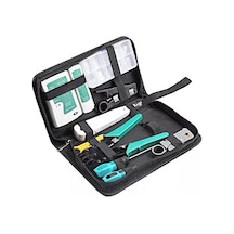 15953 Rj9-rj11-rj45 3&apos Lü Pense Kablo Test Ve Taşıma Çantalı Onarım Seti