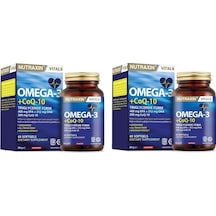 Nutraxin Omega 3 Coq-10 60 Softgels 2 Kutu