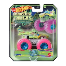 Hot Wheels Monster Trucks Glow İn The Dark Shark Wreak