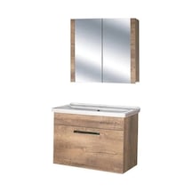 80 Cm Mdf Lale Banyo Dolabı Suntalam Beyaz