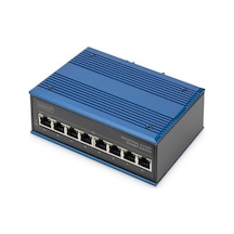 Digitus 8 Port Gigabit Ethernet Ağ Poe Anahtarı, Endüstriyel, Yönetilmeyen