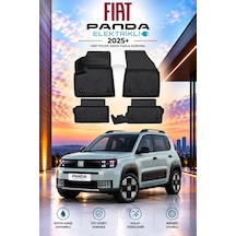 Fiat Panda 2024+ Elektrikli Aracınıza Özel Üretim Havuzlu Paspas Takımı A+ -mod-