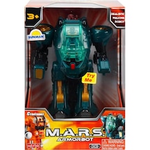 M.a.r.s Sesli Ve Işıklı Zırhlı Robot