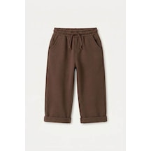 Defacto Beli Bağcıklı Regular Fit Erkek Bebek Pantolon G7583a526wnbn258 Kahve-bn258