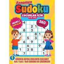 Fenomen Çuklar İçin Sudoku 6-8 Yaş