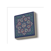 Anadolu Selçuklu Çini Motifi Baskılı Taş Magnet 5x5