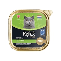 Reflex Plus Pate Balıklı Kısır Kedi Konservesi 85 Gr