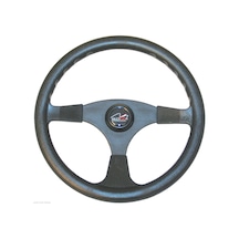 Multiflex Tekne Direksiyon Simidi. Siyah. 35Cm