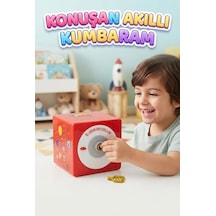 Akıllı Kumbara - Eğitici Ve Sesli Şifreli Para Biriktirme Kasası Finansal Beceri Geliştirici Oyuncak