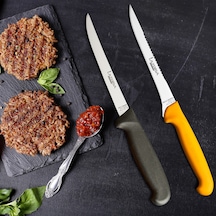Lazbisa Mutfak Bıçak Seti Fileto Steak Bıçağı 2 Li Gold ve Black