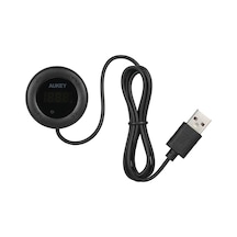 Aukey F4p Kablosuz Araç Fm Vericisi, Tüm Akıllı Telefonlar Ve Ses Oynatıcılar İçin Kablosuz Araç Ses Bt Kiti
