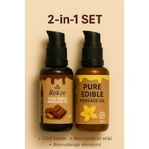 Çikolata & Vanilya Masaj Yağı 100 Ml Aromaterapi Ve Yoğun Nemlendirici - 744690170