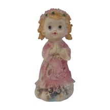 Melek Biblo Pembe 3 Polyester 18 Cm