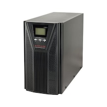 Makelsan Powerpack SE 1 KVA 2 x 9 Ah Online UPS Güç Kaynağı Siyah