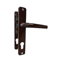 Pvc Kapılar İçin Metal Kapı Kolu Koyu Kahverengi