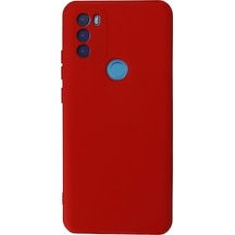 Gld-spt- Newface General Mobile Gm 21 Plus Kılıf Nano İçi Kadife Silikon - Kırmızı