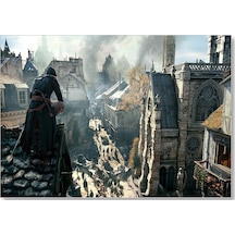 Cakasepetim Assassins Creed Çatıdaki Suiakstçi Ahşap Mdf Tablo