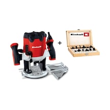 Einhell TE-RO 1255 E Dik Freze Makinesi + 12 Parça Freze Uç